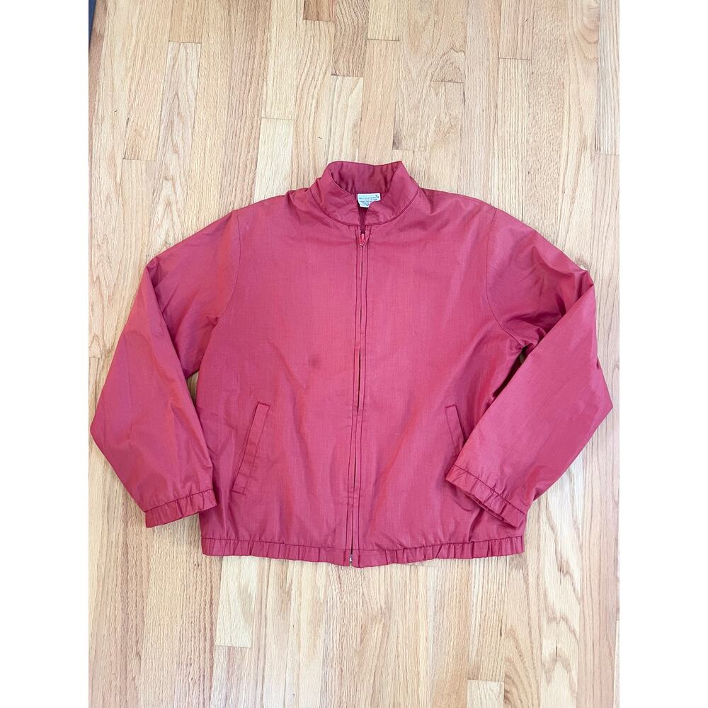 Vintage Sears red jacket size large women 1970’s